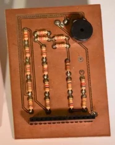 露銅的PCB，沒有阻礙焊&絲印