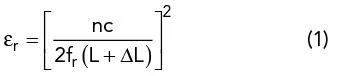 介電常數（εr）