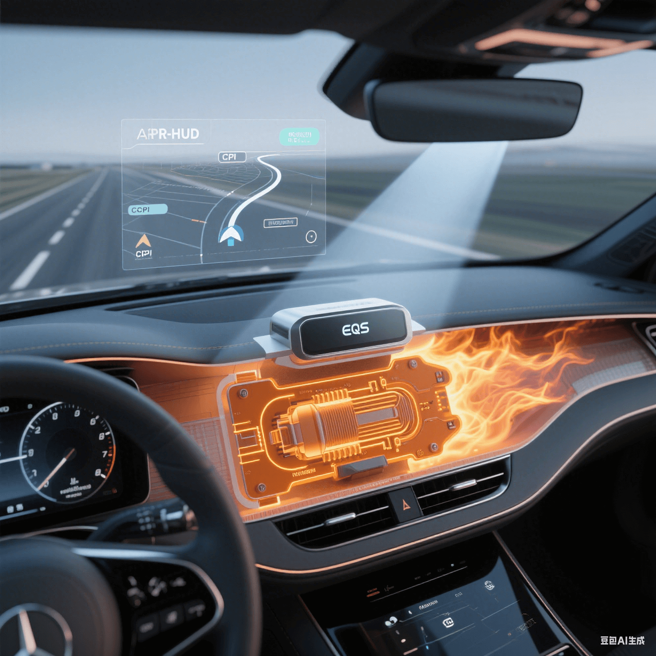 汽車 AR-HUD 系統(tǒng)核心：耐 150℃高溫 CPI 基板支撐曲面觸控屏與即時(shí)投影響應(yīng)