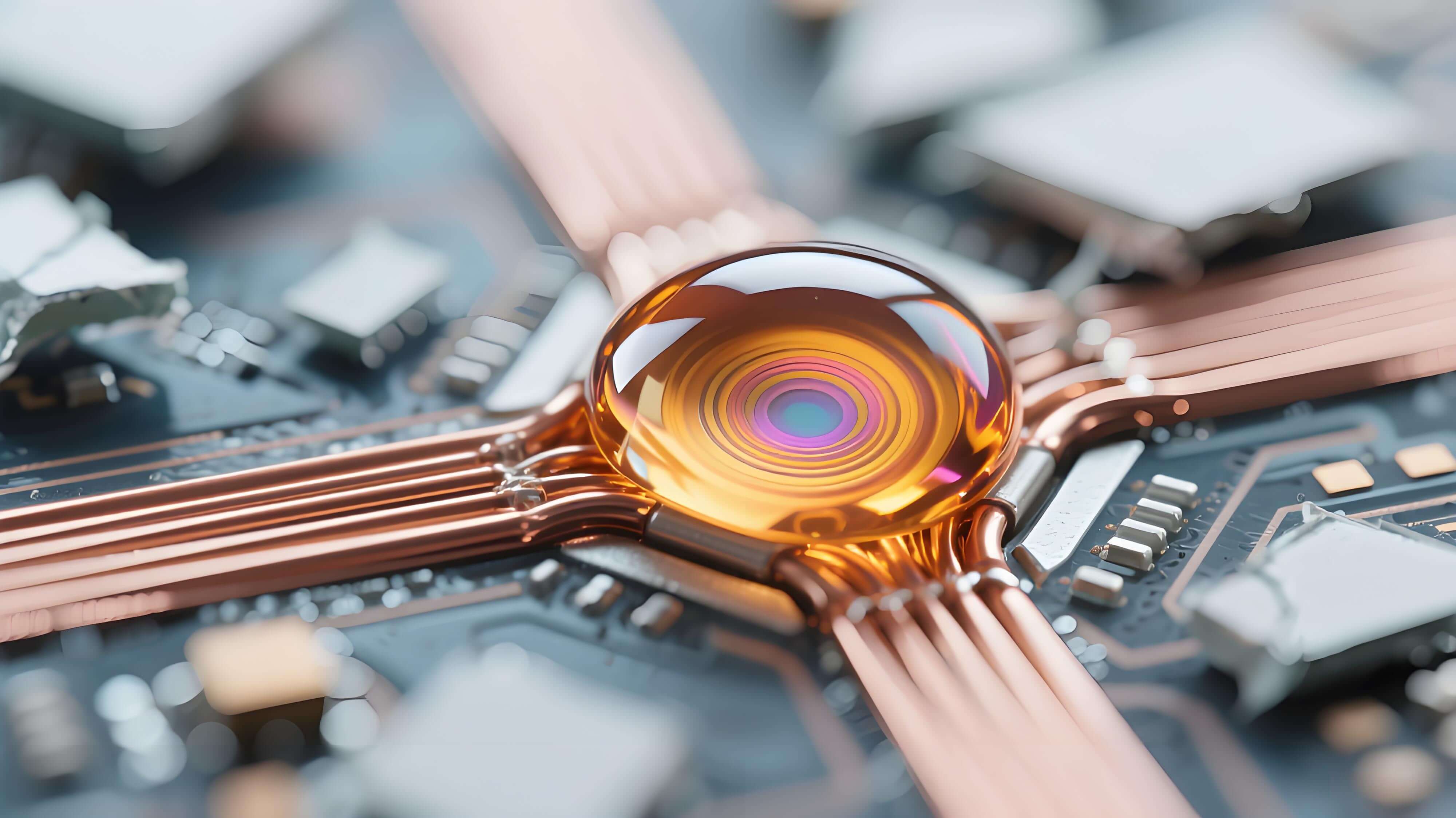 剛撓板彎折區(qū)淚滴形導(dǎo)線過渡抗應(yīng)力設(shè)計顯微攝影