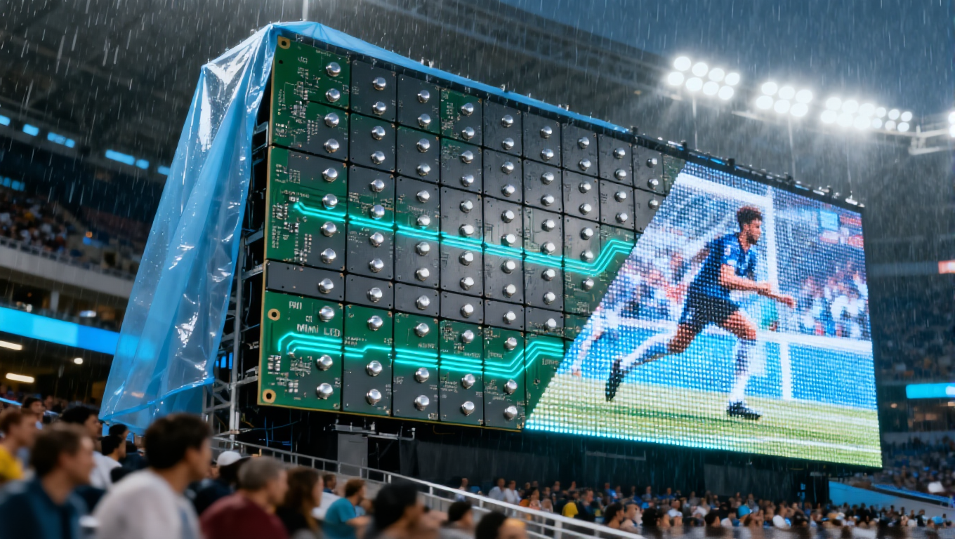 戶外 LED 顯示屏鋁基板場景 戶外 LED 顯示屏鋁基板場景