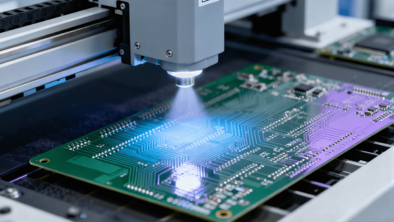 PCB超薄OSP膜場景，0.1-0.2μm低VOC膜適配0.05mm線寬超密PCB