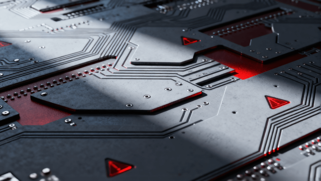 多層板阻抗控制常見問題抽象圖，如阻抗偏差與信號反射，提示工藝優化必要性