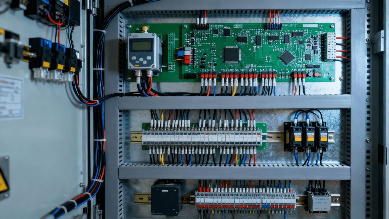 工業控制電路板綜合動態測試案例，展示在振動與溫度循環中的可靠性驗證